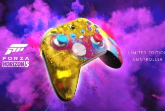 Forza is getting a colorful, translucent controller for Xbox Series X