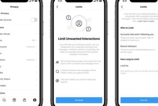 Instagram will let you limit DMs and comments from people who don’t follow you