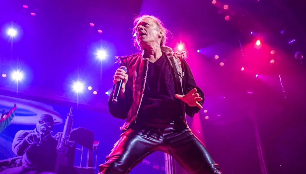 Iron Maiden’s Bruce Dickinson Halts Spoken-Word Tour After Household Member Tests Positive for COVID