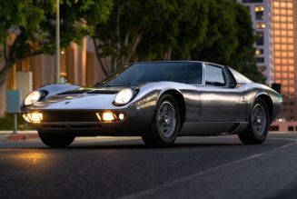Is There Anything Prettier Than This Bare Metal 1971 Lamborghini Miura P400 S?