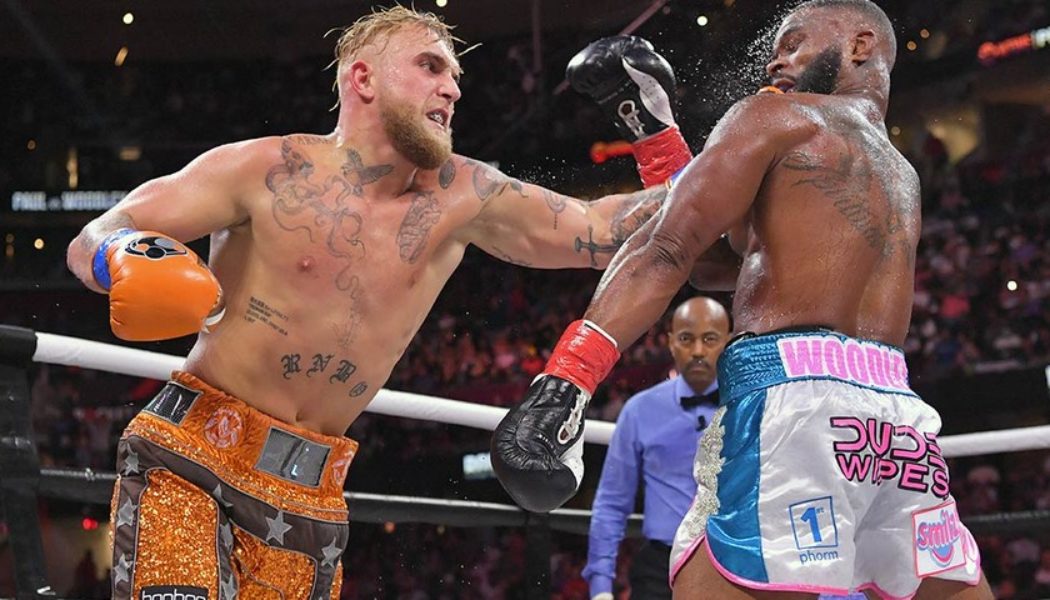 Jake Paul Defeats Tyron Woodley Via Split Decision in Eight-Round Boxing Match