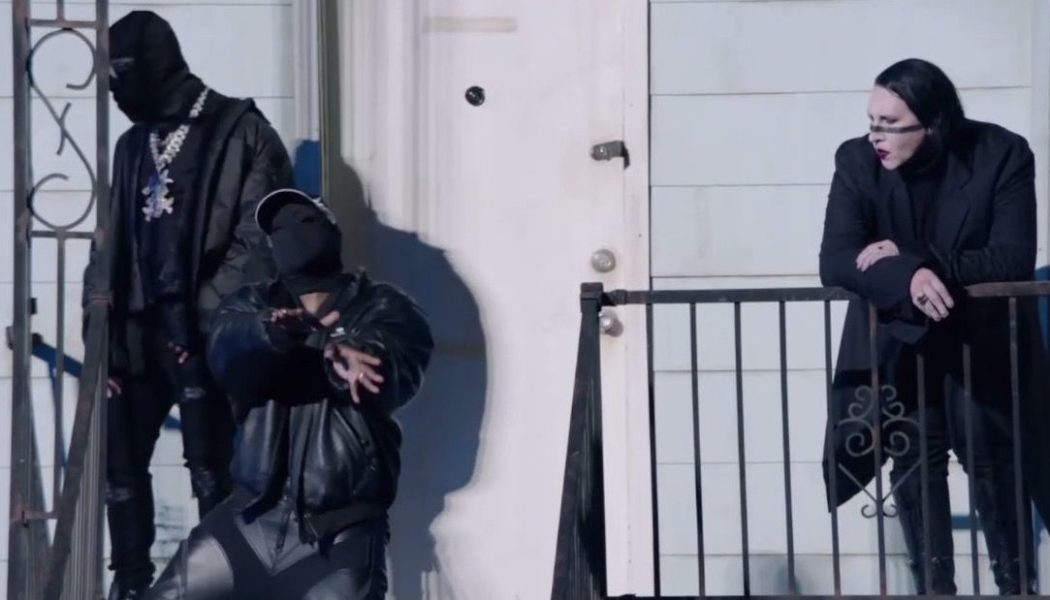 Kanye Brings Out Marilyn Manson and DaBaby at Donda Listening Party