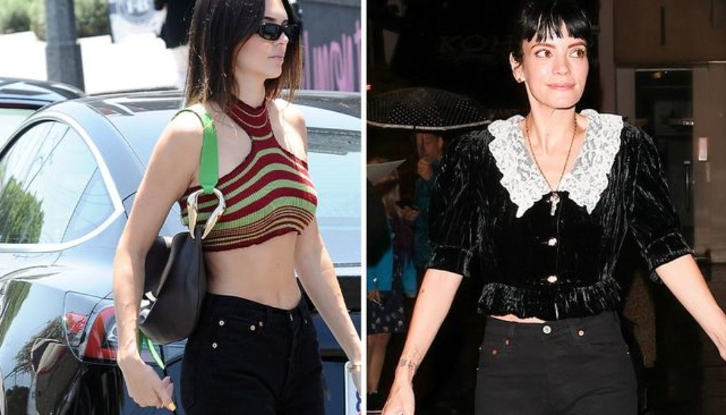 Lily Allen, Bella Hadid and Kendall Jenner Are Backing This “Old” Denim Trend