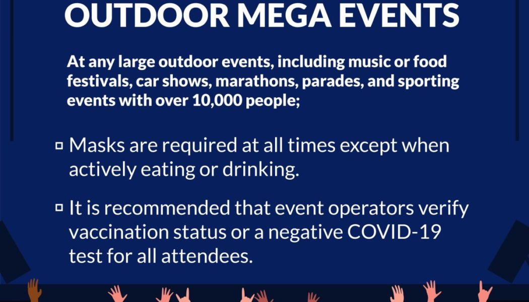 Los Angeles County Announces Outdoor Mask Mandate for Large Events