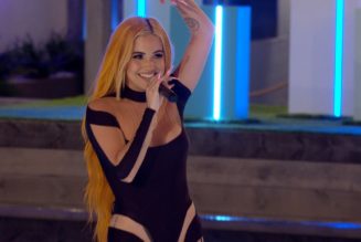 Mabel Wears a Sultry Mugler Catsuit For a Special Performance at the Love Island Villa