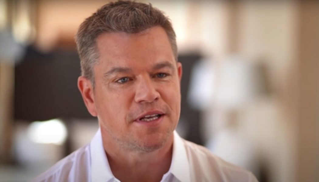 Matt Damon Just Stopped Using a Gay Slur After His Daughter Called Him on It