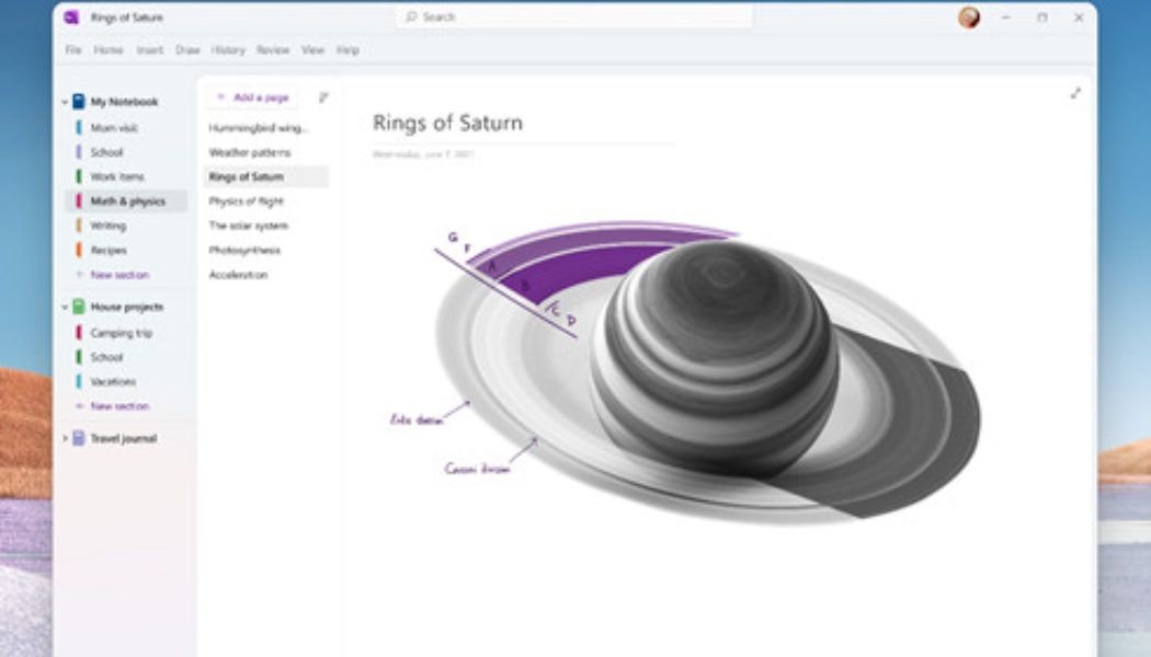 Microsoft is creating a single OneNote for Windows app with a visual refresh