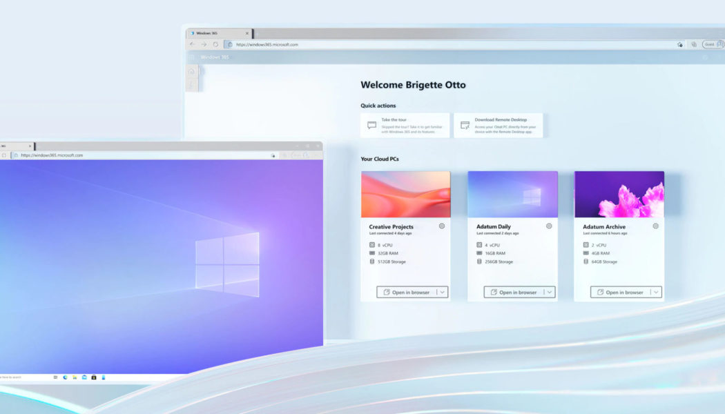 Microsoft Launches Windows 365 Virtual Desktop, Reveals Pricing