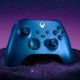 Microsoft’s newest Xbox controller is a dazzling blue and has rubber side grips