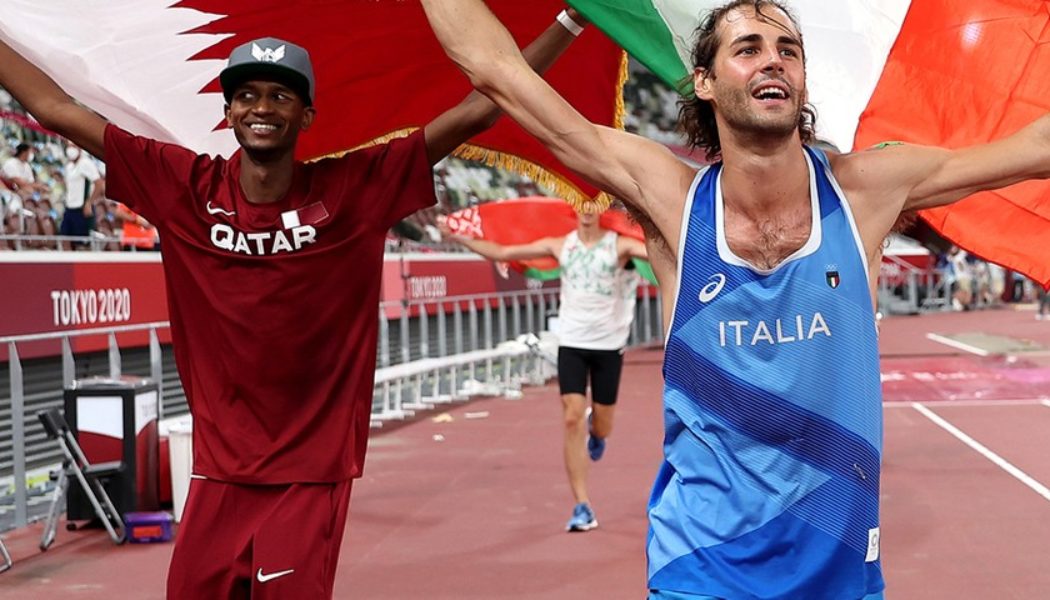 Mutaz Essa Barshim and Gianmarco Tamberi’s Decision to Share High Jump Gold Warms Hearts