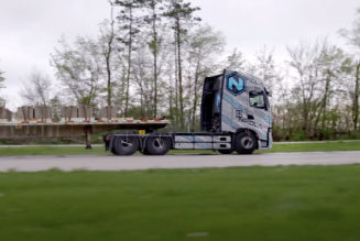 Nikola shows its truck going uphill, for a change