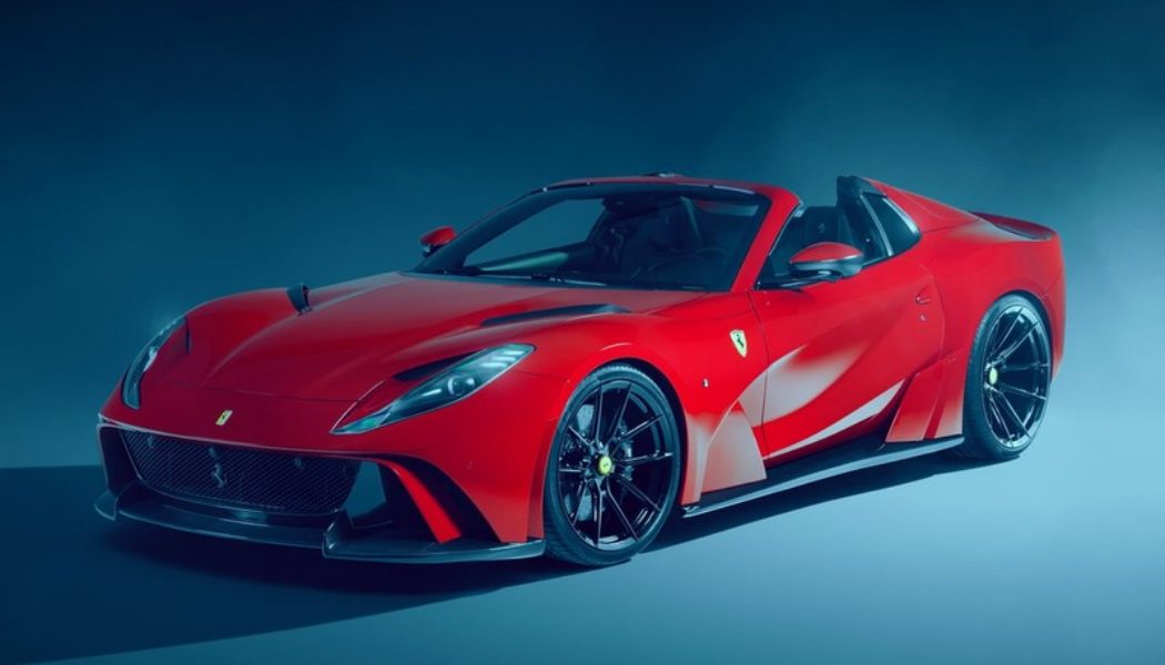 Novitec Gives the Ferrari 812 GTS a Full Carbon Fiber N-LARGO Kit