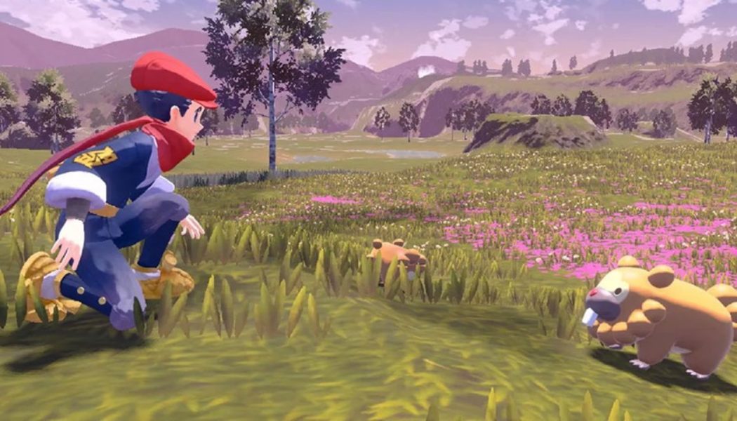 ‘Pokémon Legends: Arceus’ Trailer Showcases an All-New Battle System