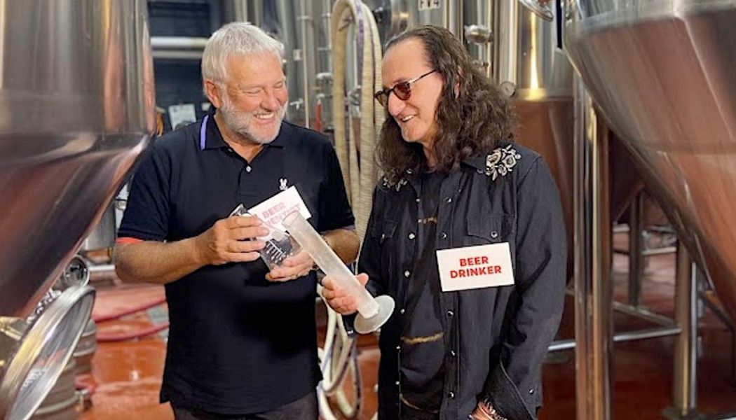 Rush Announce Canadian Golden Ale Beer, Share Fun Promo Clip with Geddy Lee and Alex Lifeson: Watch