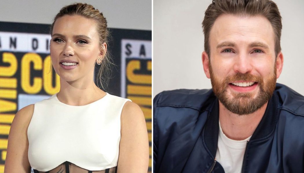 Scarlett Johansson and Chris Evans to Reunite in Forthcoming Adventure Comedy Ghosted