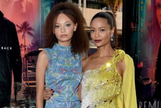 Thandiwe Newton and Daughter Nico Parker Wear Versace to Celebrate First Film Together