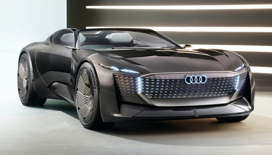 The Audi Skyphere Concept Is a Futuristically Sleek EV Roadster