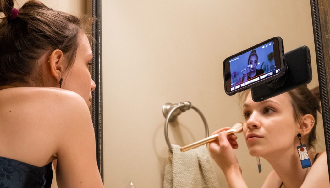 The makers of the GorillaPod made a MagSafe tripod mount