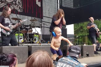 Tiny Toddler Storms the Stage at Extreme Metal Festival: Watch
