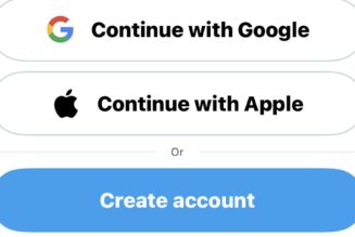 Twitter adds third-party signup with Apple or Google