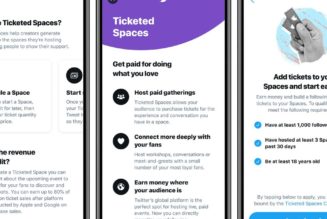 Twitter starts launching Ticketed Spaces for some iOS users