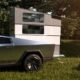 You Can Now Order a Compact Camper Attachment for the Tesla Cybertruck
