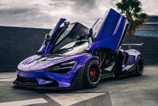 1016 Industries Unveils Stunning Purple Carbon Fiber McLaren 720S