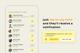 Clubhouse launches ‘Wave,’ a new way to pull friends into audio chats