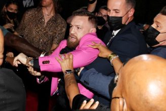 Conor McGregor and Machine Gun Kelly Get Into Altercation at MTV Video Music Awards
