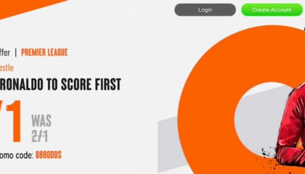 Enhanced Odds Offer: Cristiano Ronaldo 16/1 from 2/1 to Score First vs Newcastle United