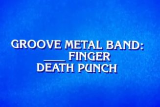 FIVE FINGER DEATH PUNCH Was A Question On ‘Jeopardy!’ Tonight