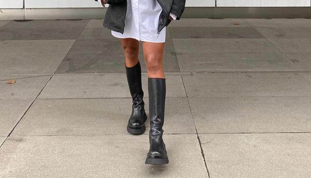 From Zara to H&M, These 18 Pairs of Chunky Knee-High Boots Look Designer