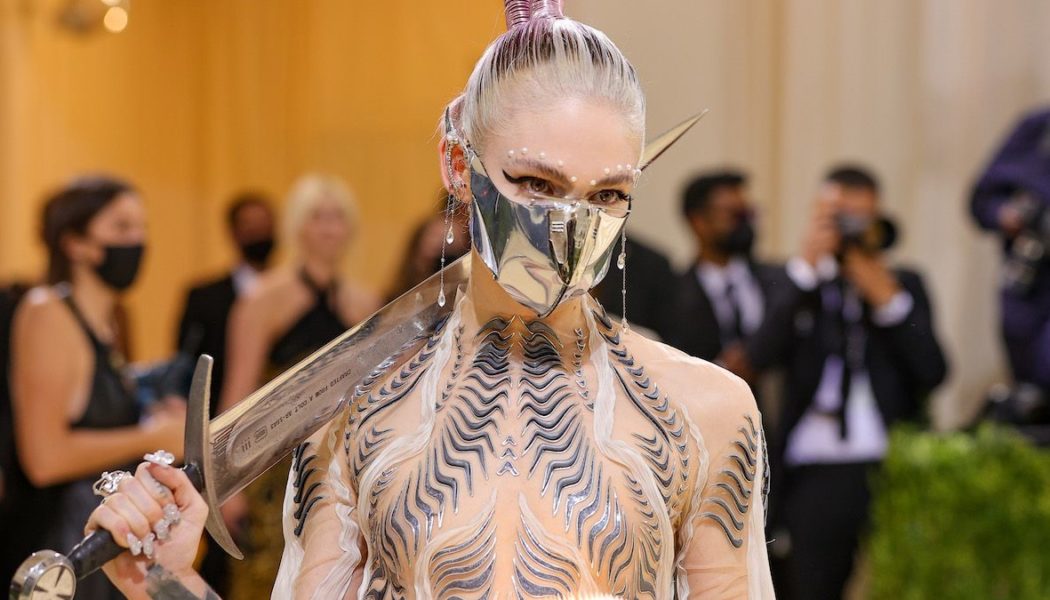 Grimes’ Met Gala Sword Was Made Out of Fermented (?) Guns and Inspired by Dune