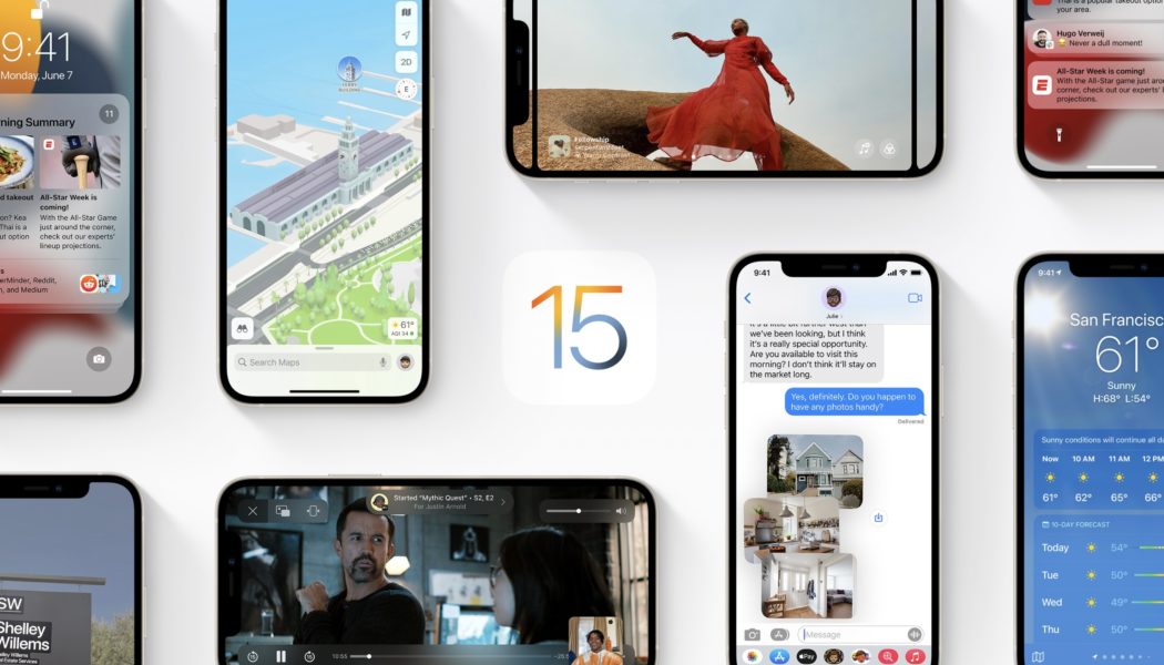 iOS 15 & iPadOS 15 Release Dates Confirmed