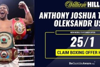 Joshua vs Usyk Betting Tips – Get Enhanced Odds of 25/1 on a Joshua win