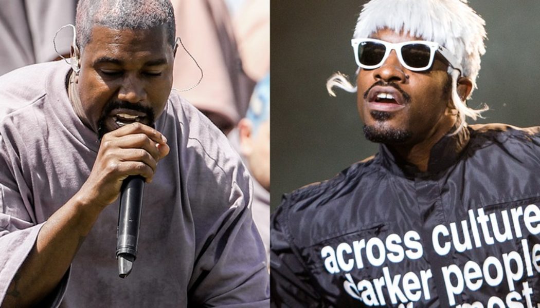Kanye Previews Song With André 3000 in New Interview