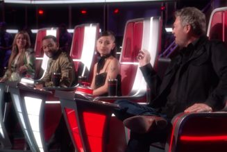 Kelly Clarkson & John Legend Warn Ariana Grande to ‘Never Trust’ Blake Shelton in Hilarious ‘Voice’ Teaser