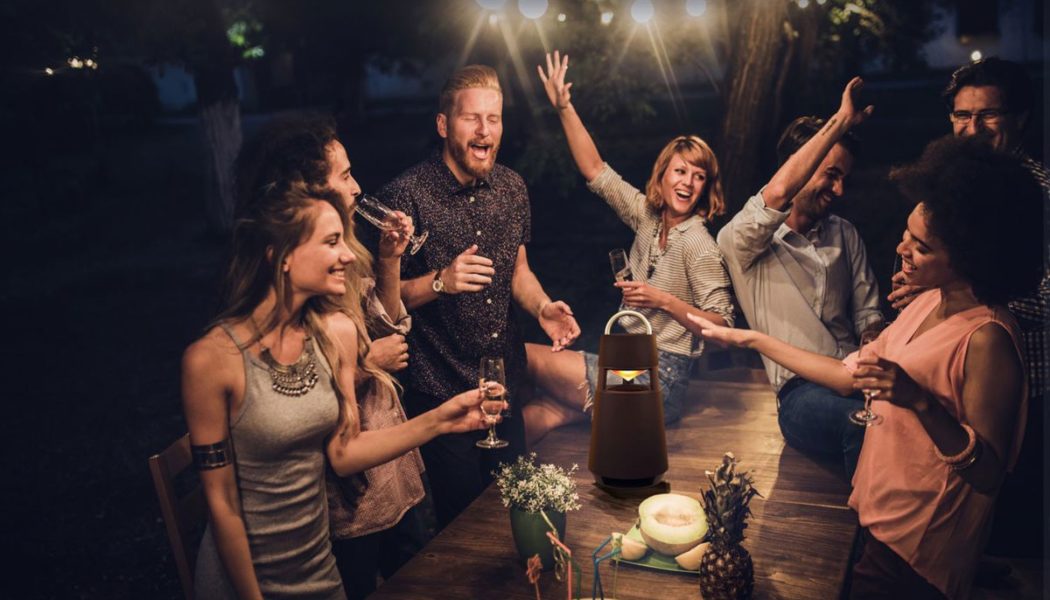 LG now makes party speakers for parents
