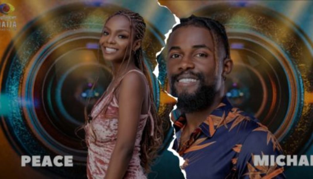 Michael and Peace evicted from BBNaija