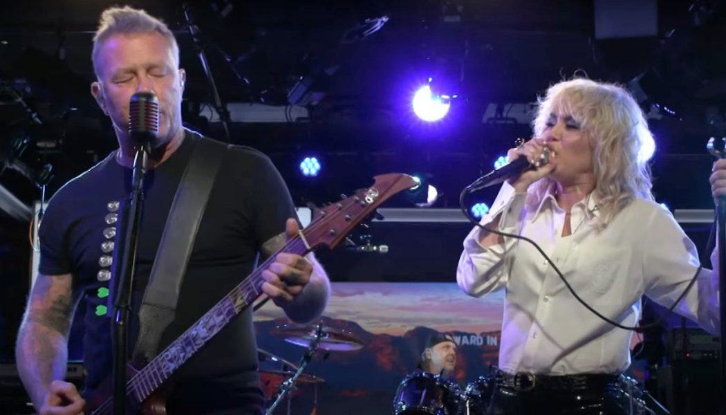 Miley Cyrus and Metallica Perform “Nothing Else Matters” on Howard Stern: Watch
