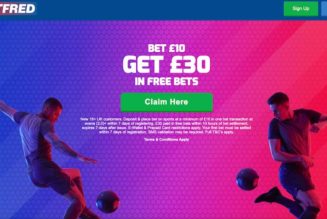 New Betfred Promo Code & Free Bet Offer September 2021