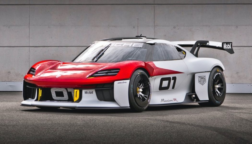Porsche Reveals Details of Its Future-Driven, All-Electric Mission R Concept Study