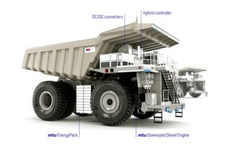 Rolls-Royce Newest Vehicle Is Actually a Massive Hybrid MTU Mining Haul Truck