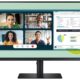 Samsung’s latest monitor has a pop-up webcam with Windows Hello support
