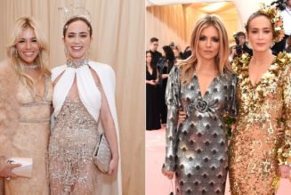Sienna Miller and Emily Blunt Wore Matching Outfits to the Met Gala For a Second Time