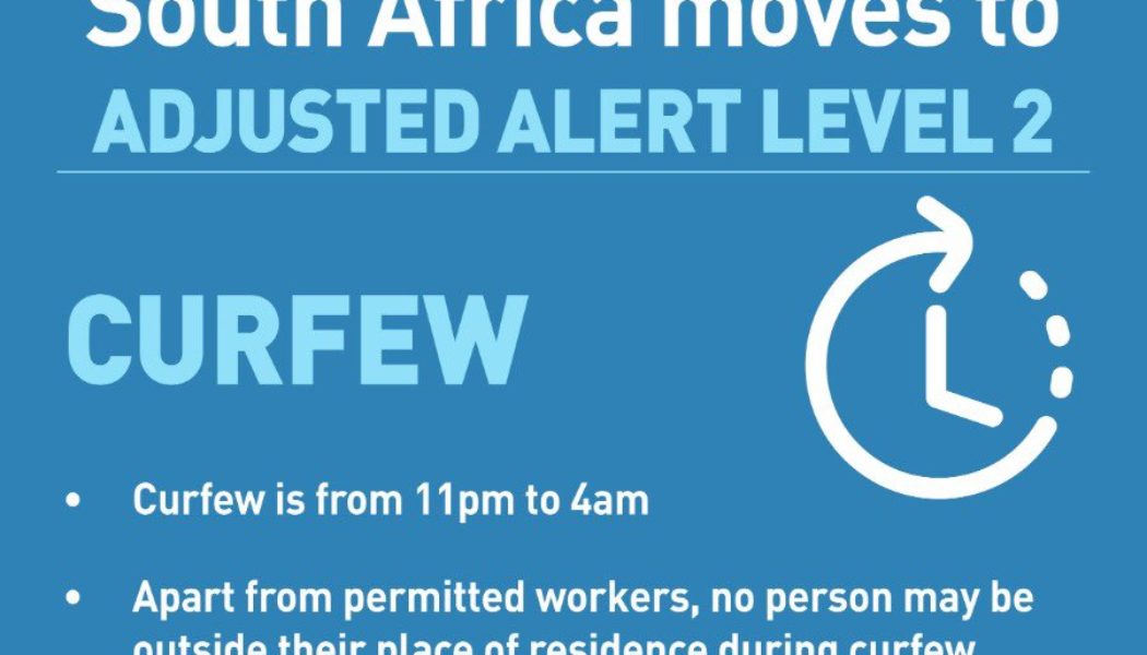 South Africa Moves to Level 2 Lockdown: All The New Regulations