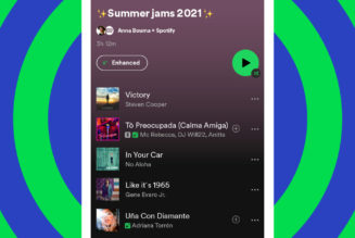 Spotify’s new ‘Enhance’ feature will spruce up your playlists with recommended songs