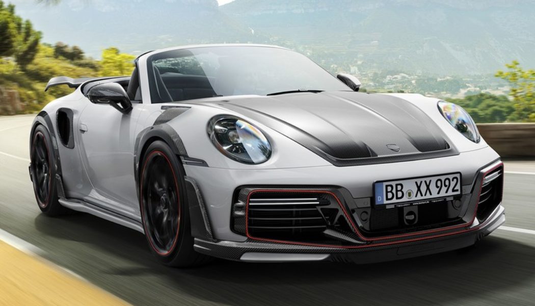 TECHART Boosts the Porsche 911 Turbo S Cabriolet to 800 HP