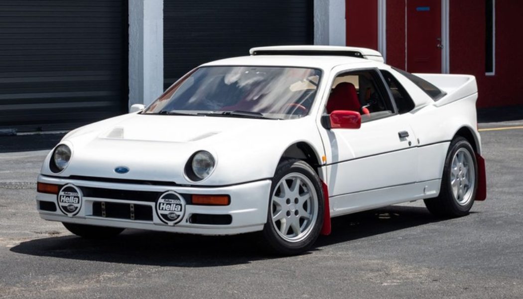 The Ford RS200 Is an ’80s Group B Rally Legend, And It’s Up for Sale
