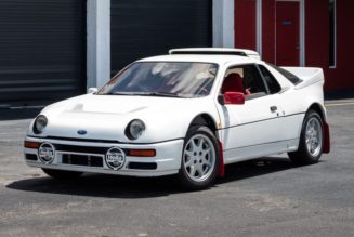 The Ford RS200 Is an ’80s Group B Rally Legend, And It’s Up for Sale